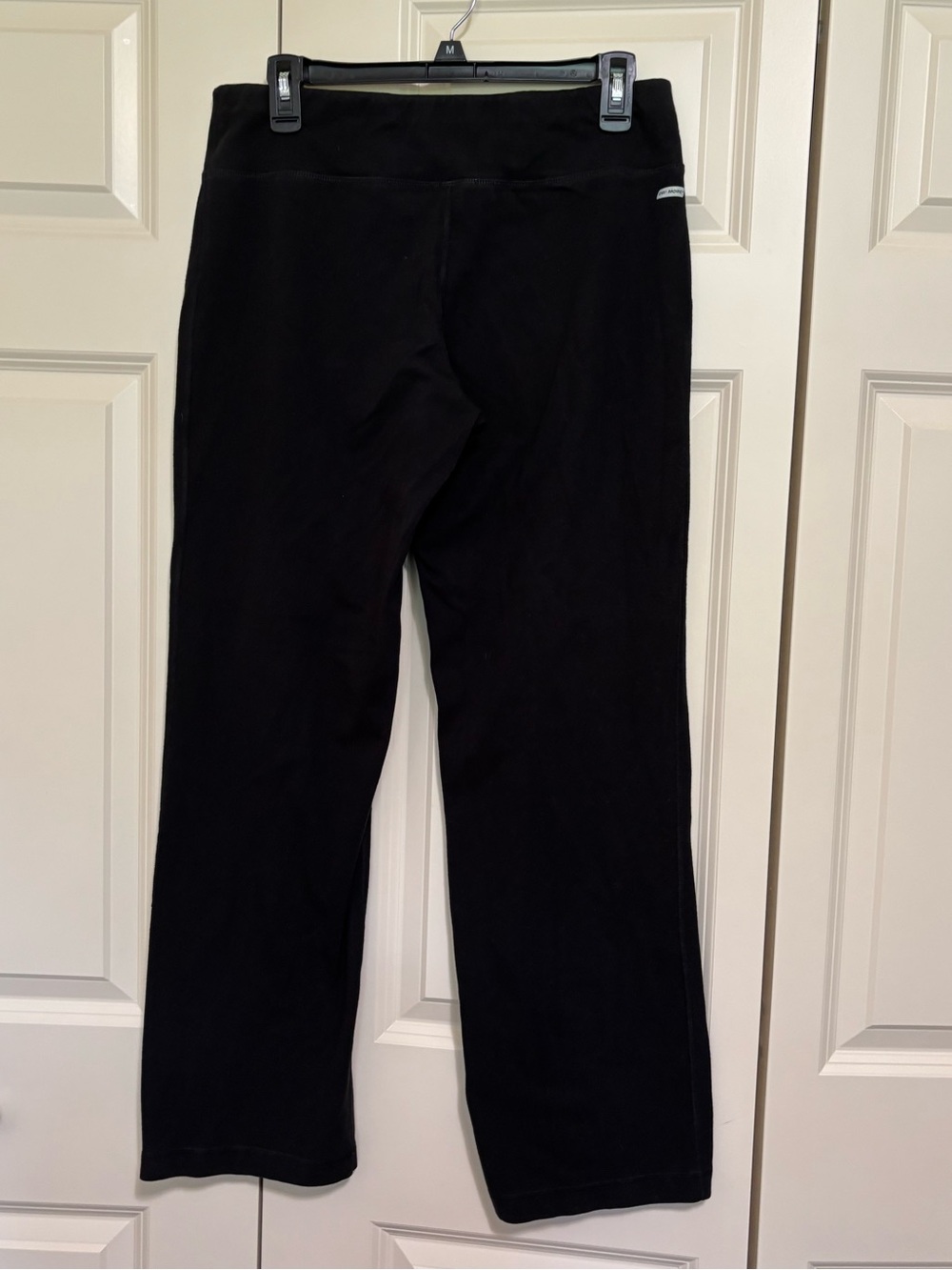 Danskin Now Black Wide-Leg Comfort Waist Leggings - Picture 3 of 10